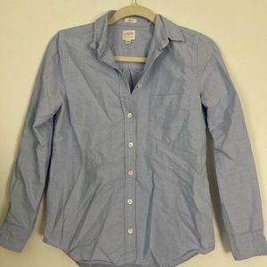 Classic J. Crew blue button up